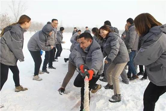 阜康能源举办“昂首跨新年 迈向新征程”趣味运动会